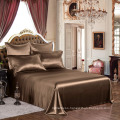 19 momme 100% mulberry silk bed sheets for home